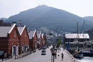 Mont Hakodate en téléphérique, la vue de nuit, Hakodate, Hokkaido