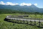 Les cinq lacs par la passerelle surélevée, Péninsule de Shiretoko, Hokkaido