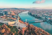 Colline Gellért et la Citadelle, Budapest, Hongrie