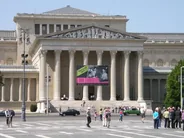 Musée des Beaux-Arts et la place des Héros, Budapest, Hongrie