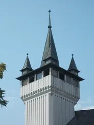 La colline de Tokaj et sa tour, Tokaj, Hongrie