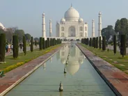 Taj Mahal et son mausolée, Agra, Inde du Nord