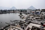 Temple de Brahma, Pushkar, Inde du Nord
