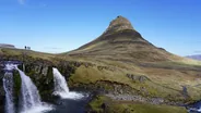 Kirkjufell et sa cascade, Snæfellsnes, Islande