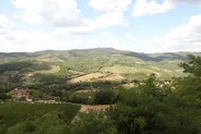 Journée dans les collines du Chianti, Sienne, Italie classique