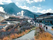 Vallée volcanique d'Owakudani, Hakone, Japon classique