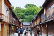 Quartier de Higashi Chaya, Kanazawa, Japon classique