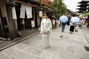 Ruelles de Gion et Pontochō le soir, Kyoto, Japon classique