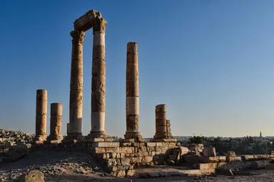 Citadelle d'Amman et temple d'Hercule