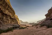 Siq Trail du Wadi Mujib, Mer Morte, Jordanie