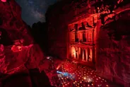 Petra by Night, Petra, Jordanie