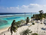Plage de Hulhumalé, Malé et Hulhumalé, Maldives