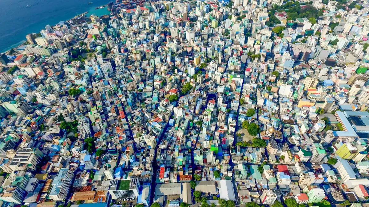 Malé et Hulhumalé, Maldives