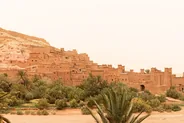 Coucher de soleil sur la vallée, Aït Ben Haddou, Maroc