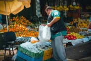 Marché central et déjeuner de poisson, Casablanca, Maroc