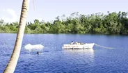 Cenote Azul, Bacalar, Mexique