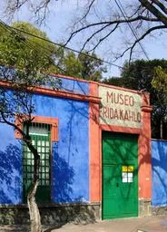 Maison bleue de Frida Kahlo à Coyoacán, Mexico, Mexique