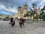 Église Santo Domingo et marché artisanal, San Cristóbal de las Casas, Mexique