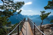 Dalsnibba et le Geiranger Skywalk, Geiranger, Norvège