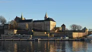 Forteresse d'Akershus et Aker Brygge, Oslo, Norvège