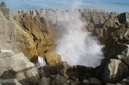Pancake Rocks de Punakaiki, Franz Josef et la côte ouest, Nouvelle-Zélande