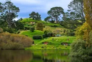 Hobbiton, à Matamata, Rotorua, Nouvelle-Zélande