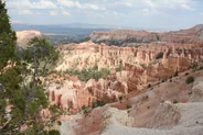 Route panoramique jusqu'à Rainbow Point, Bryce Canyon, Ouest américain