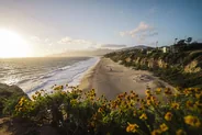 Coucher de soleil à Malibu, Los Angeles, Ouest américain