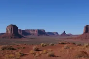 Entrée du parc tribal navajo, Monument Valley, Ouest américain