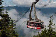 Montagne de Grouse ou pont de Capilano, Vancouver, Ouest canadien
