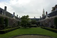 Les hofjes, cours closes de Haarlem, Haarlem, Pays-Bas