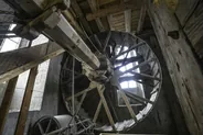 Les moulins-musées et le centre des visiteurs, Kinderdijk, Pays-Bas