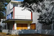 Le Rietveld Schröderhuis, de l'extérieur, Utrecht, Pays-Bas