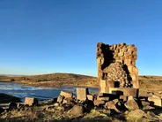 Tours funéraires de Sillustani, Lac Titicaca, Pérou