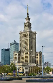Terrasse du palais de la Culture et de la Science, Varsovie, Pologne