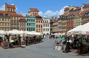 Vieille ville de Varsovie et voie royale, Varsovie, Pologne