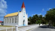 Village de Rotoava et coprah, Fakarava, Polynésie française