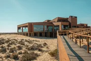 Bateau pour l'île Deserta, Faro et la Ria Formosa, Portugal du Sud