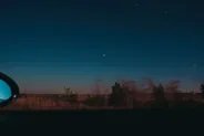 Nuit étoilée sur l'Alqueva, Monsaraz et le lac d'Alqueva, Portugal du Sud
