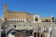 Théâtre et amphithéâtre romains, Lecce, Pouilles
