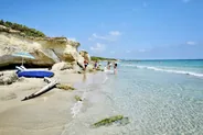 Baia dei Turchi et les lacs Alimini, Otranto et le Salento, Pouilles