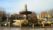 Cours Mirabeau, vieille ville et fontaines, Aix-en-Provence, Provence