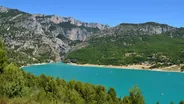 Lac de Sainte-Croix en pédalo ou kayak, Gorges du Verdon, Provence