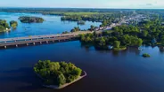Véloroute des Bleuets et plages du lac, Lac-Saint-Jean, Québec