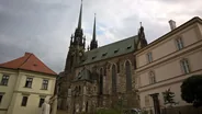 Cathédrale Saint-Pierre-et-Saint-Paul et le Petrov, Brno, République tchèque