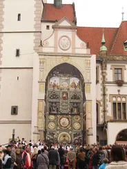 L'horloge astronomique de l'hôtel de ville, Olomouc, République tchèque