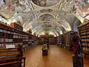 Bibliothèque du monastère de Strahov, Prague, République tchèque