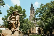 Vyšehrad, la forteresse au-dessus de la Vltava, Prague, République tchèque