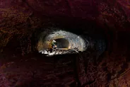 Tunnel de lave, visite guidée, Piton de la Fournaise, La Réunion