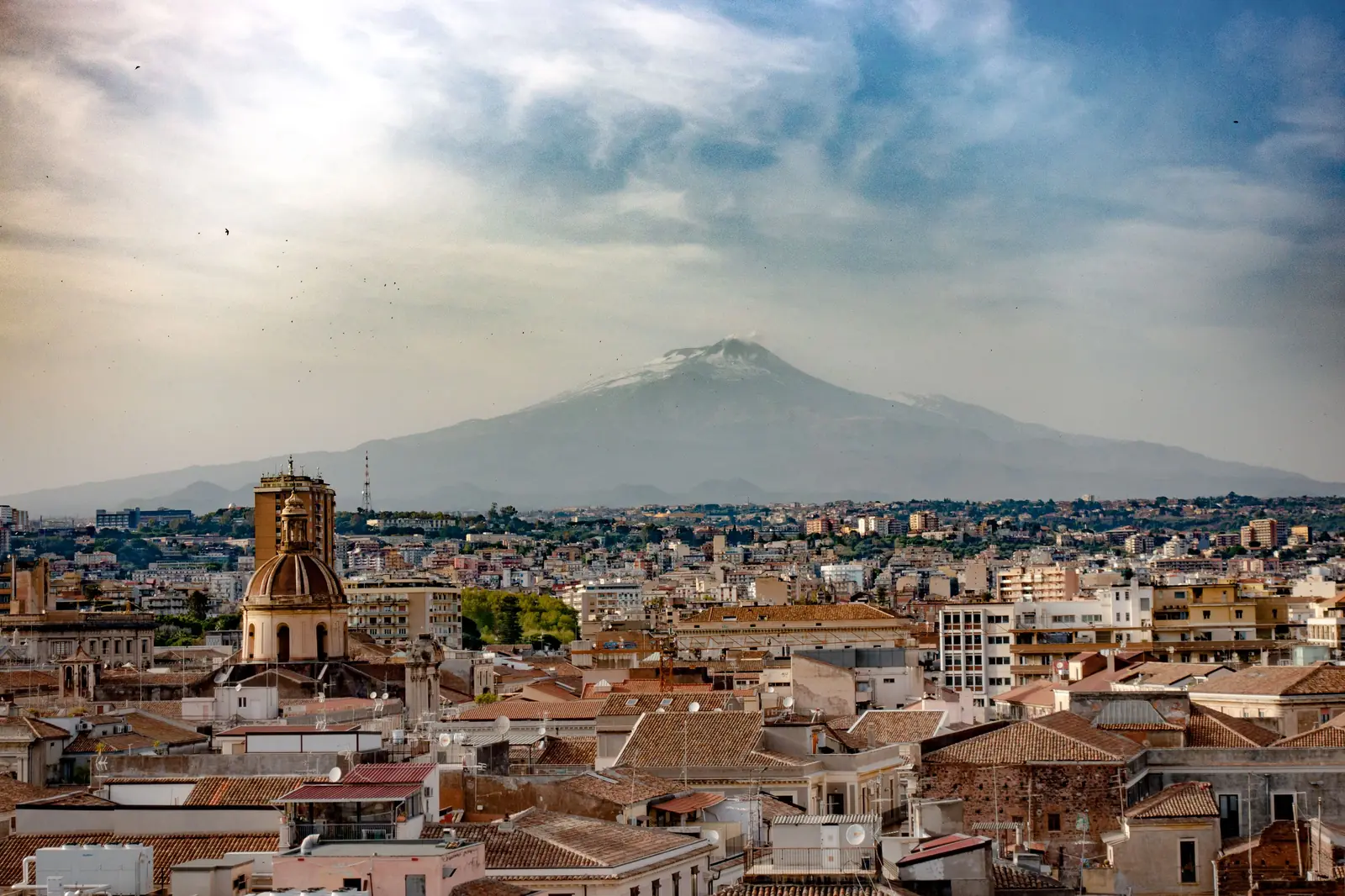 Catane et l'Etna, Sicile